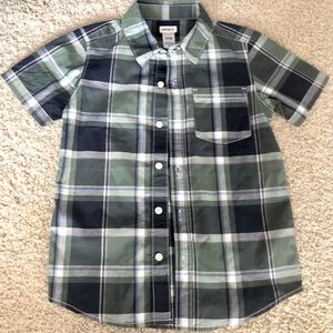 Carter’s Size 7 Plaid Shirt